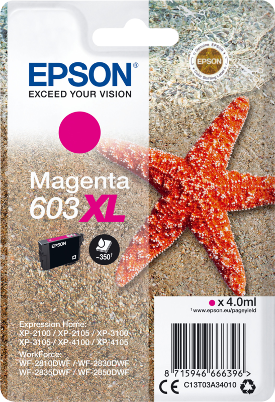 Epson 603XL Cartridge Magenta
