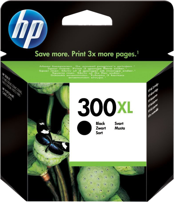 HP 300XL Cartridge Zwart