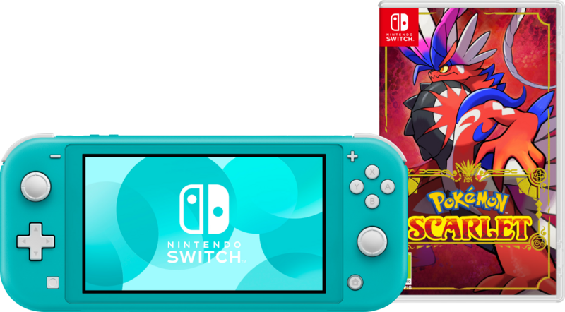 Nintendo Switch Lite Turquoise + Pokémon Scarlet