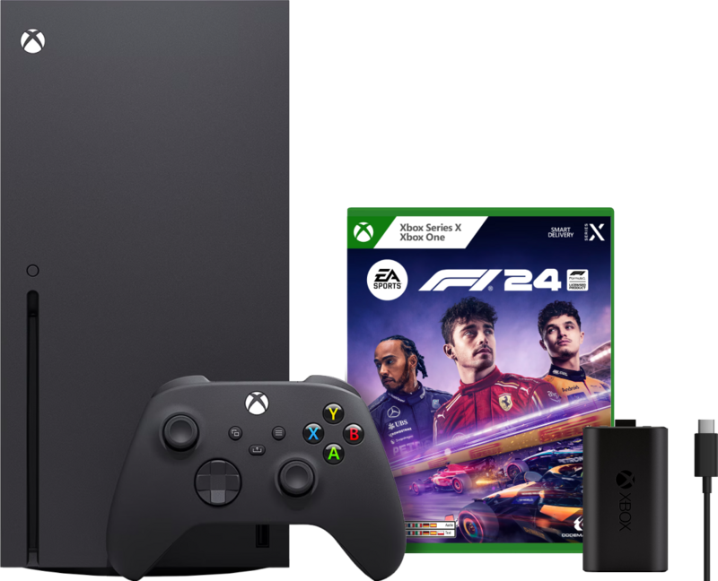 Xbox Series X + F1 24 + Play & Charge Kit