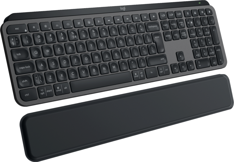 Logitech MX Keys S Plus Toetsenbord met polssteun Qwerty