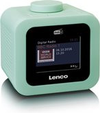 Lenco CR-620 - Wekkerradio met DAB+ en AUX-uitgang Groen