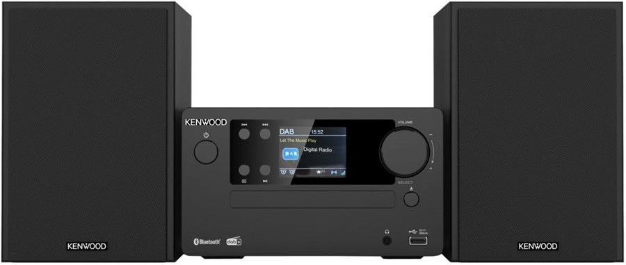 Kenwood M-725DAB-B stereo set met DAB+