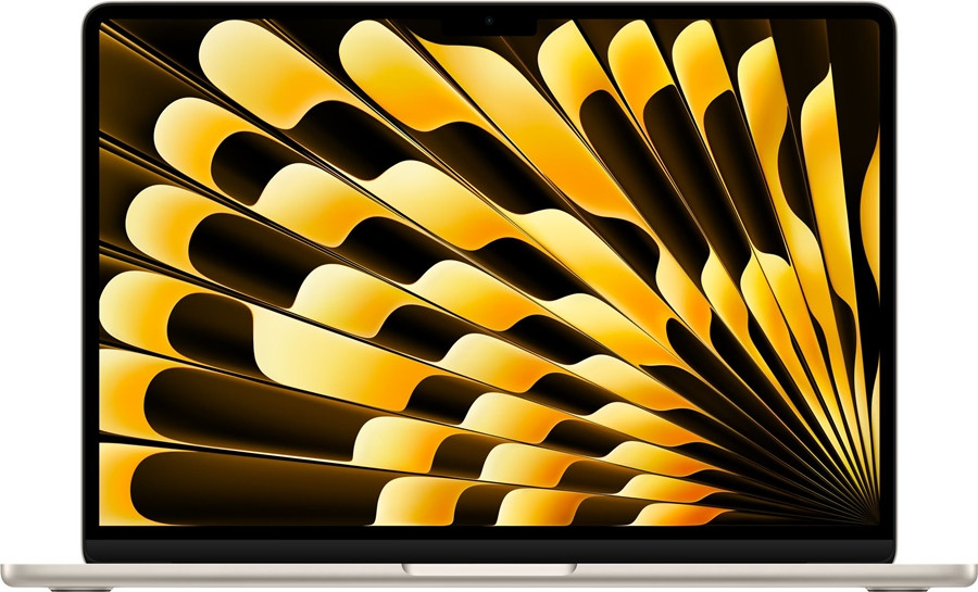 Apple Macbook Air 13 inch M3 chip (8 core CPU/8 core GPU) 8GB/256GB Sterrenlicht (2024)
