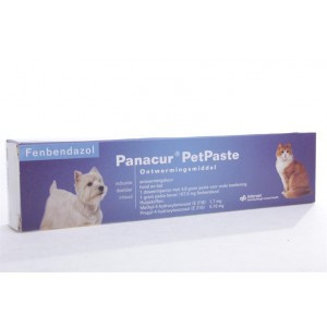 Panacur PetPaste Ontwormingspasta voor hond en kat 2 stuks