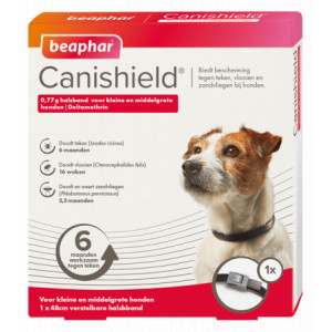 Beaphar Canishield Halsband Hond klein/middelgroot 2 stuks