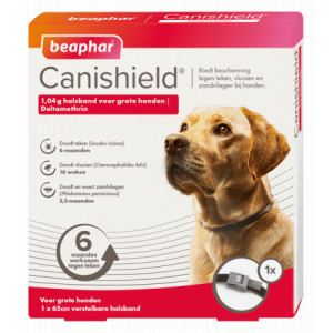 Beaphar Canishield Halsband Hond Groot Per stuk