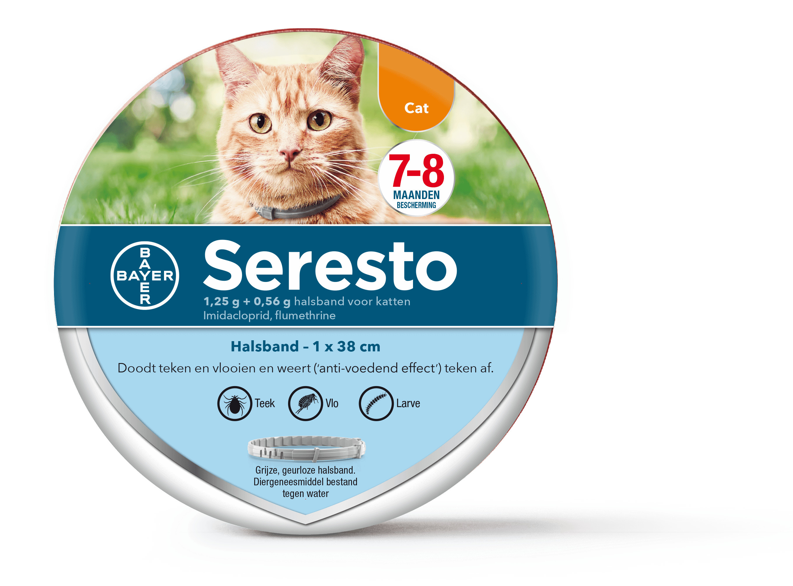 Seresto halsband voor de kat 1 verpakking