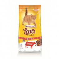 Versele-Laga Lara Adult met rundsmaak kattenvoer 2 x 10 kg