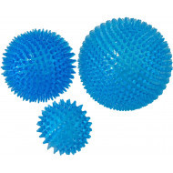 Drijvende Bal Met Stekels Blauw Per stuk 6 cm