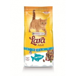 Versele-Laga Lara Adult met zalm kattenvoer 3 x 2 kg