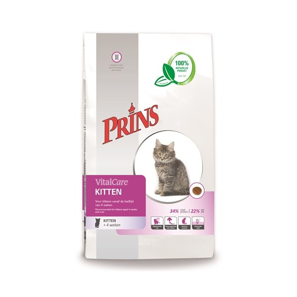 Prins VitalCare Kitten kattenvoer 4 kg