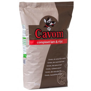 Cavom Compleet lam en rijst hondenvoer 4 x 20 kg