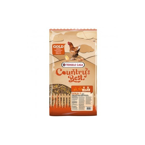 Versele Laga Country&apos;s Best Gold 4 scharrelmix kippenvoer 20 kg