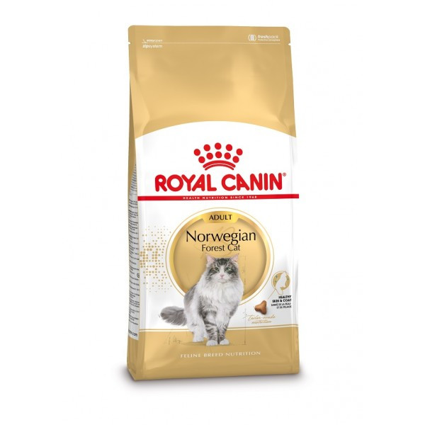 Royal Canin Adult Noorse Boskat kattenvoer 2 x 2 kg