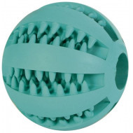 Denta Fun Rubber Baseball voor honden 7 cm