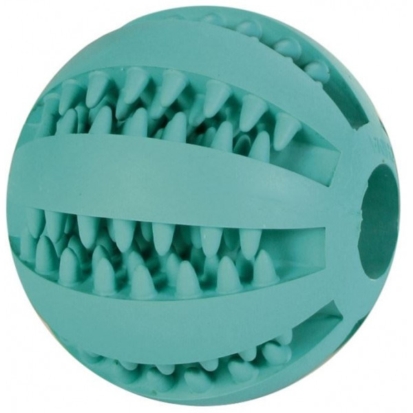 Denta Fun Rubber Baseball voor honden 7 cm