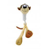 Plush Big Feet Naturel hondenspeelgoed Per stuk