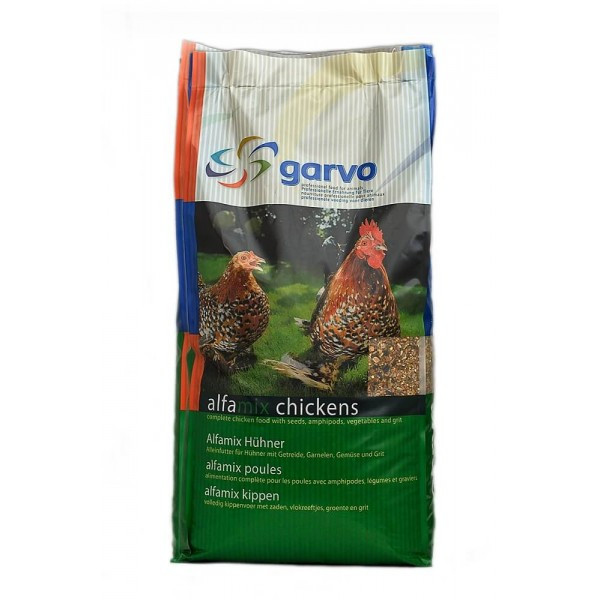 Garvo Alfamix Kippen 2 x 12,5 kg