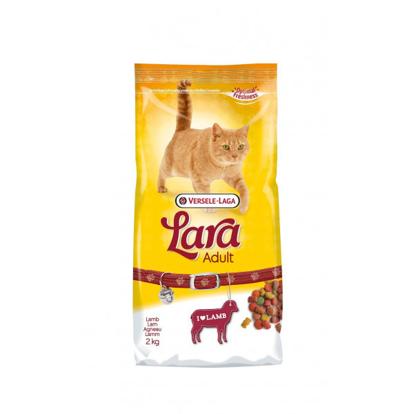 Versele-Laga Lara Adult met lam kattenvoer 4 x 2 kg