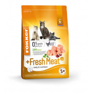 Fokker +Fresh Meat kattenvoer 2,5 kg