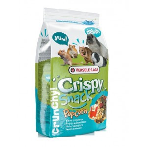 Versele-Laga Crispy Popcorn snack voor konijnen en knaagdieren 10 kg