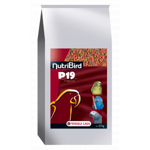 Nutribird P19 Tropical Papegaaien vogelvoer 10 kg