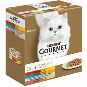 Gourmet Gold Luxe Mix 8-pack (blikjes 85 gram) 48 x 85 g