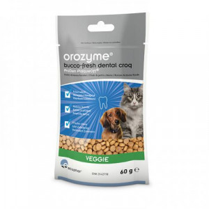 Orozyme Bucco-Fresh Dental Croq hond/kat tot 10 kg 3 x 60 g