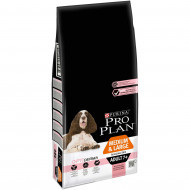 Pro Plan Medium & Large Adult 7+ Sensitive Skin met zalm hondenvoer 3 x 3 kg