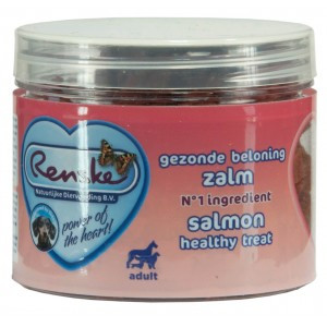 Renske Gezonde Beloning Hartjes zalm hondensnack 300 g