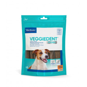 Virbac VeggieDent kauwstrips hond S 5-10 kg (15 st.) 3 verpakkingen