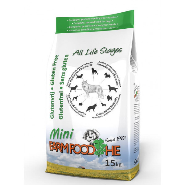 Farm Food HE Glutenvrij Mini hondenvoer 4 kg