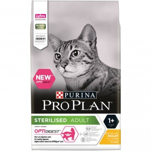 Pro Plan Sterilised Adult Delicate Digestion met kip kattenvoer 3 kg