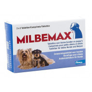 Milbemax ontwormingstabletten kleine honden en puppies 4 tabletten