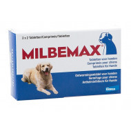 Milbemax ontwormingstabletten hond vanaf 5 kg 4 tabletten