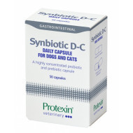 Protexin Synbiotic D-C Capsules voor hond en kat 2 x 50 stuks