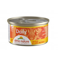 Almo Nature Daily Mousse met kip natvoer kat (85 g) 24 x 85 g