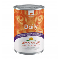 Almo Nature Daily met konijn natvoer kat (400 g) 24 x 400 g