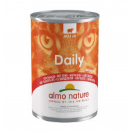 Almo Nature Daily met rund natvoer kat (400 g) 24 x 400 g