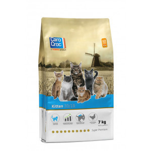 Carocroc 33/19 Kitten kattenvoer 2 x 7 kg