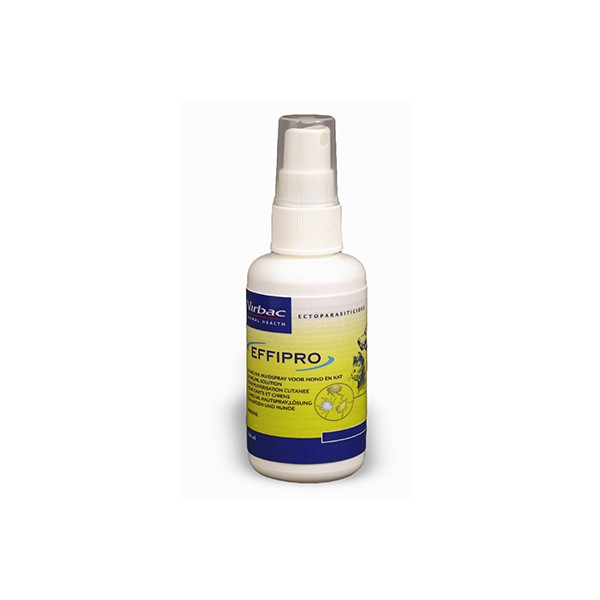 Virbac Effipro Spray voor hond en kat 3 x 100 ml