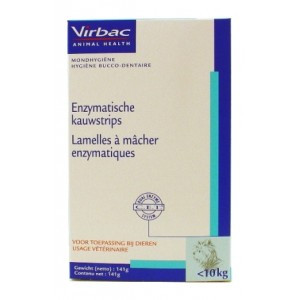 Virbac C.E.T. Kauwstrips hond tot 10 kg 3 x 141 g