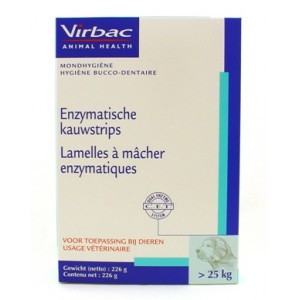 Virbac C.E.T. Kauwstrips hond 25+ kg (226 gr.) 3 x 226 g