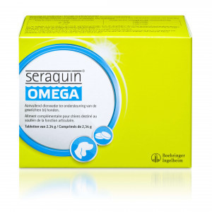 Seraquin Omega supplement voor de hond 60 tabletten