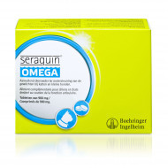 Seraquin Omega supplement voor de kat 2 x 60 tabletten