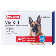 Beaphar Vlo Kill (vanaf 11 kg) hond 6 tabletten