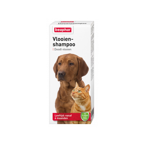 Beaphar Vlooienshampoo voor de hond en kat 3 x 200 ml