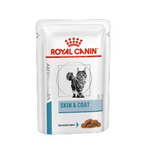 Royal Canin Veterinary Skin & Coat natvoer kat 4 dozen (48 x 85 g)