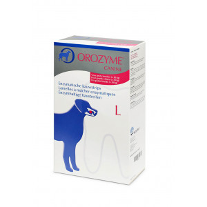 Orozyme enzymatische kauwstrips L voor de hond 3 x 141 g